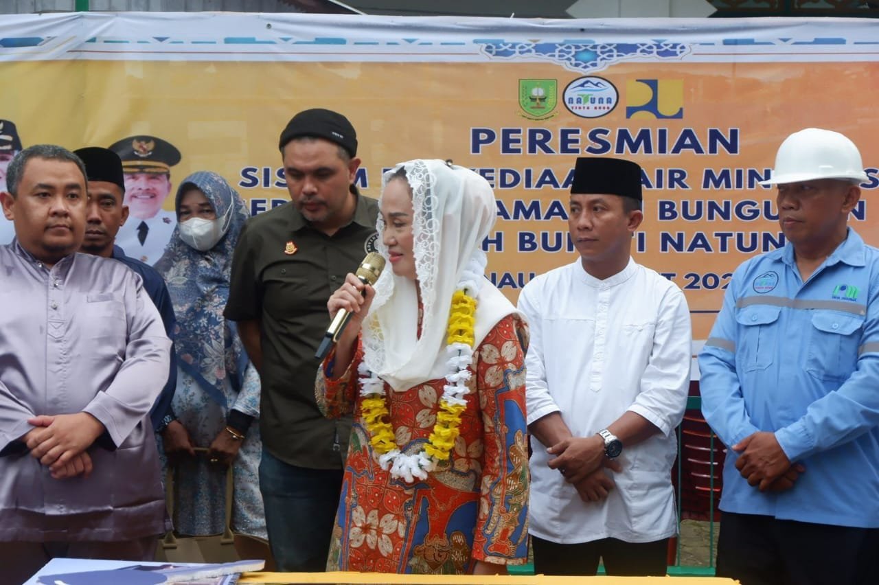 Bupati Natuna resmikan SPAM Sedanau