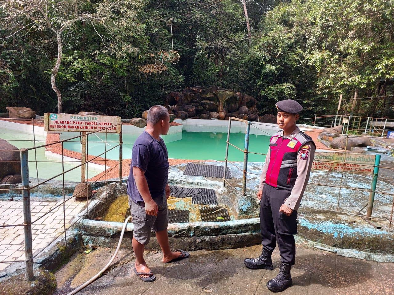 Libur panjang, Polsek Batu Aji tingkatkan patroli di Wisata Hutan Mata Kucing