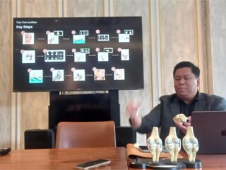 Ganti sendi lutut dengan robotik, Dokter Ortopedi: Pagi dioperasi siang bisa jalan