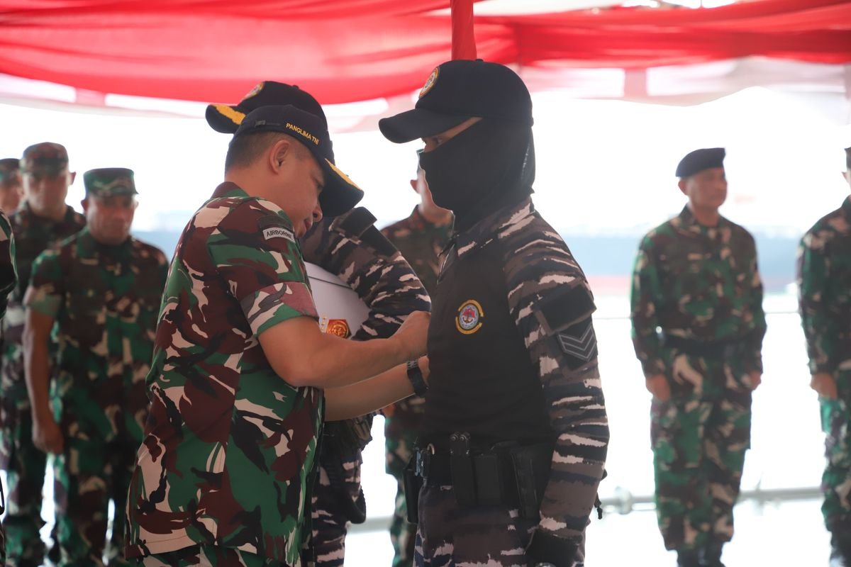 Ungkap kasus narkoba dua ton, sembilan prajurit TNI naik pangkat