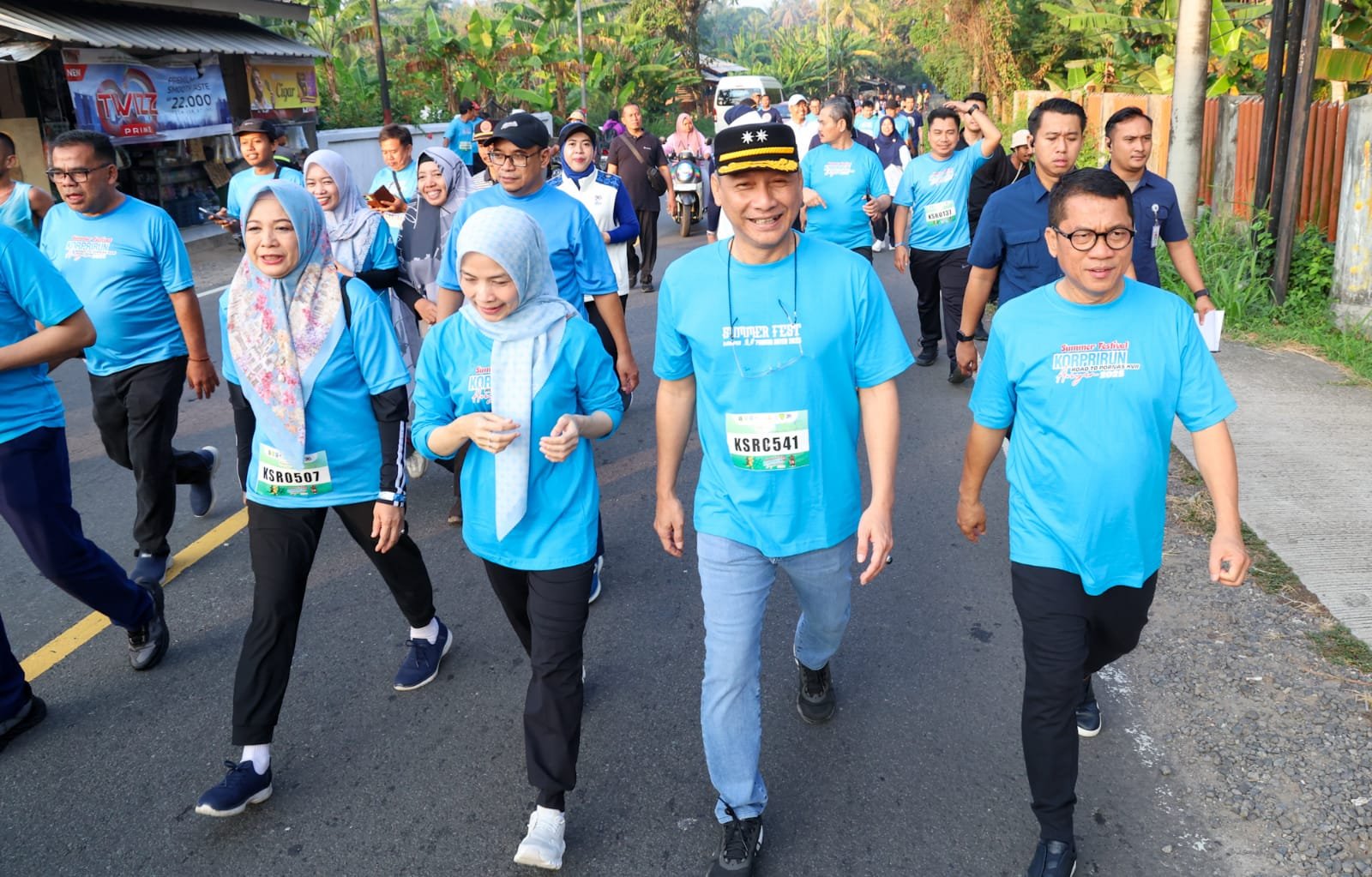 Mendes PDT ikuti Festival KorpriRun 2025 di Anyer