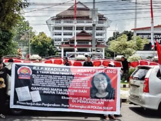 Sulut darurat mafia tanah, Brigade Nusa Utara demo Kejati dan Toyota