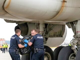 Penumpang gelap tewas di roda pendarat pesawat American Airlines
