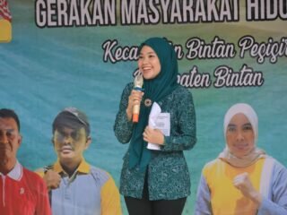 Ketua TP PKK Bintan: Budayakan hidup sehat menuju Indonesia emas