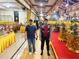 Khidmat upacara ritual ullambana 2025 di Vihara Buddhayana