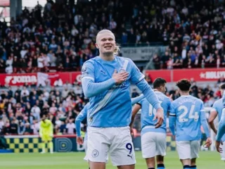 Liga Inggris: Menang tipis 1-0 atas Brentford, Manchester City masuk lima besar