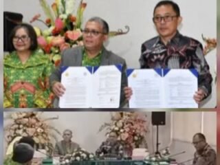 Unsrat - UPNV lanjutkan kerjasama, Rektor Sompie teken MoU
