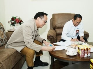 Pemkot Tomohon - BPKP tanda tangan Aksi Kolaborasi Pengendalian Korupsi 2025