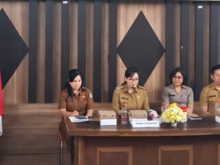 Inflasi masih berfluktuasi, Wawali Sendy pimpin Rakor TPID Tomohon