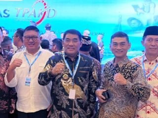 Bupati Talaud Welly Titah hadiri Rakornas TPAKD