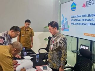 Transaksi non tunai keuangan desa, BSG pilih Minahasa Utara jadi pilot project