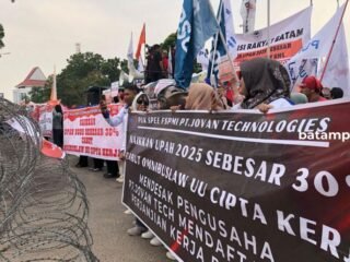 UMK Batam 2026 belum dibahas, buruh tuntut kenaikan hingga rp5,4 juta