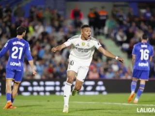 Madrid geser Barcelona di puncak klasemen usai tekuk Getafe 1-0 di Liga Spanyol