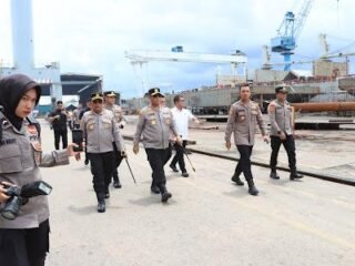 Polisi selidiki penyebab kebakaran Kapal Federal II di galangan PT ASL Shipyard