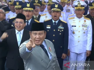 Suasana haru dan meriah: Prabowo bersemangat ikut senandungkan lagu di Hari Kesaktian Pancasila