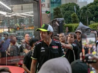 Legenda MotoGP Valentino Rossi puji lintasan dan keindahan Sirkuit Mandalika