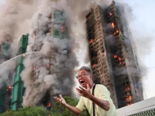 Kebakaran Hong Kong merenggut lebih banyak nyawa 146 melayang