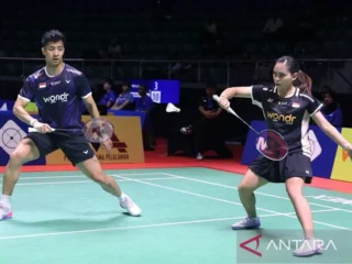Tumbangkan pasangan Thailand, Dejan/Bernadine raih gelar perdana Super 300 di India