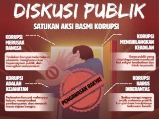 'Satukan Aksi Basmi Korupsi', diskusi publik kolaborasi Rako-GAN