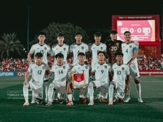 Piala Dunia U-17 2025 Doha: Babak pertama, Timnas Indonesia tertinggal 0-3 dari Brazil