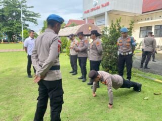 Tegakkan aturan, Propam Talaud sanksi personel yang langgar Disiplin