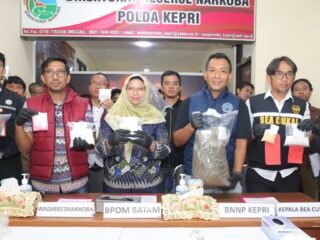 Sembilan kasus terungkap, Polda Kepri hancurkan barang bukti narkotika