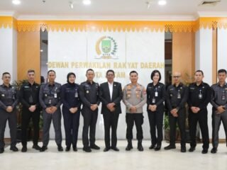 Bangun sinergi, Ketua DPRD Batam sambut peserta sespimen Polri