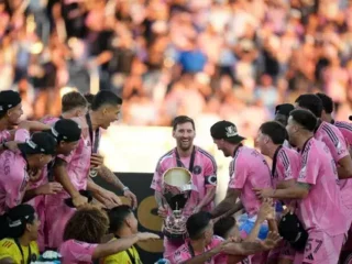 Messi raih 47 trofi dan Beckham torehkan sejarah, Inter Miami juara liga terbesar di AS