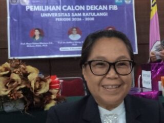 Golda Tulung terpilih jadi Dekan FIB Unsrat