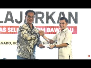 'Bawaslu Membelajarkan' dibuka di Medan ditutup di Sulut, Ketua Bawaslu Manado ukir prestasi nasional