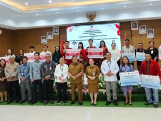 Dorong UMKM lewat KUR Bohusami, BSG- Pemkab Minahasa teken MoU