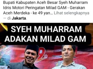 Viral foto bupati Aceh Besar dengan bendera bulan bintang, pengamat desak klarifikasi negara