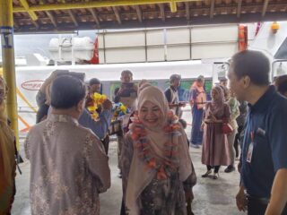 Batam buka jalur baru Malaysia, wisatawan perdana tiba di Nongsa Pura