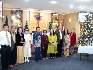 Rayakan Natal Bersama Kawanua di California, Theo Sambuaga Pererat Ikatan Diaspora Sulut