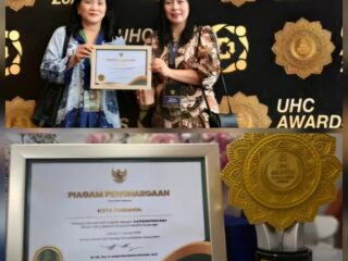 Konsisten beri pelayanan kesehatan terbaik, Tomohon raih UHC Awards 2026