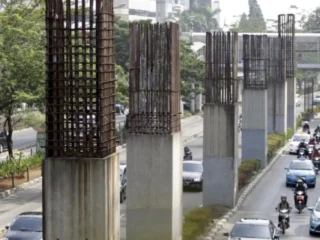 Bongkar 98 tiang monorel mangkrak di Jakarta: Pemprov DKI siapkan dana Rp100 miliar, berarti 1 tiang Rp1 miliar lebih