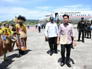 Pastikan program prioritas hingga ke timur, Wapres Gibran kunjungi Papua