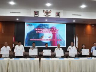 Teguhkan Komitmen Tata Kelola Bersih,  BSG tandatangani Pakta Integritas Anti Fraud & Anti Penyuapan