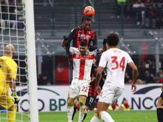 Gol injury time Rafael Leao buyarkan kemenangan Genoa di San Siro