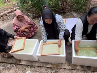 Ketika limbah menjadi jawaban masa depan UMKM, ITB latih pemanfaatan serat nanas di Ketapang