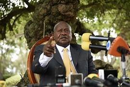 Museveni menang Pilpres tujuh kali di Uganda