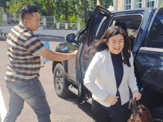Bupati Sitaro jadi Saksi di Kajati Sulut, dugaan Penyimpangan Dana Bencana Gunung Ruang