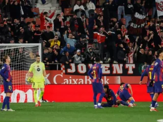 Kalah dari Girona, Barcelona gagal rebut puncak klasemen Liga Spanyol
