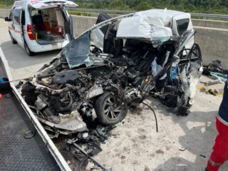 Kecelakaan di KM 19 Tol Sibanceh: Ketua Fraksi PKB Bireuen Selamat, seorang staf meninggal