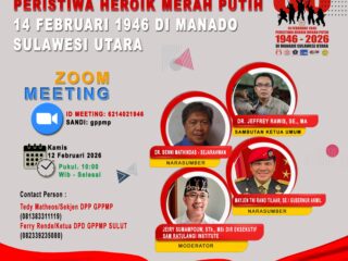 Semangat Merah Putih dari Manado: GPPMP ajak Bangsa kenang perlawanan 14 Februari 1946
