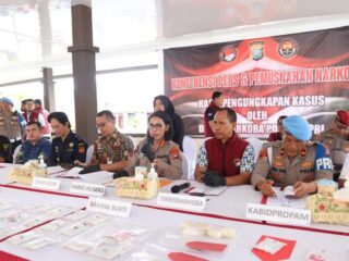Puluhan tersangka diamankan, Polda Kepri intensifkan pemberantasan narkotika di awal 2026