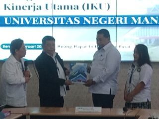 Unima Manado sosialisasi perjanjian kerja dan penyerahan pagu anggaran 2026