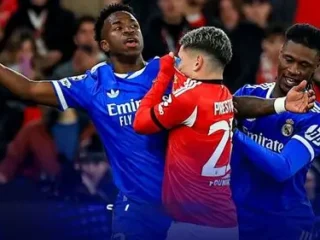 Dugaan rasis ke Vinícius, Prestianni diskors sementara jelang Duel Benfica vs Madrid