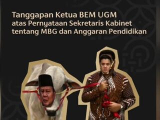 Arus Bawah Persada kecam tampilan ilustrasi BEM UGM, Ari Nugroho : Itu reduksi simbolik yang keji