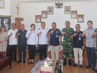 Pantau progres KMP, Wadirut Agrinas Nusantara kunjungi Tomohon